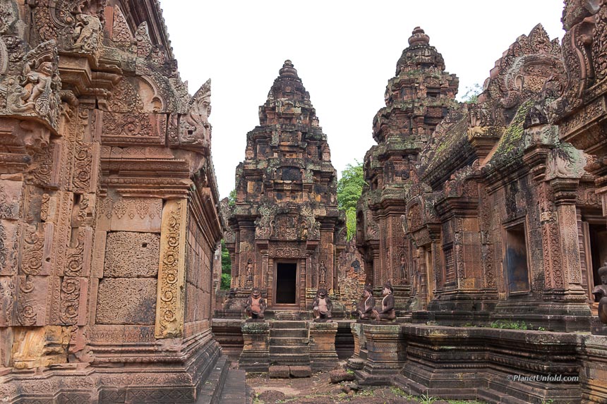 Bantey Srei from inside