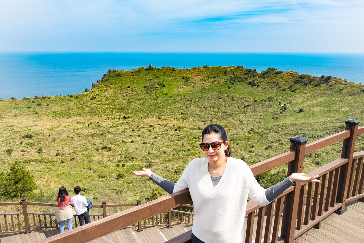 Seongsan Ilchulbong crater