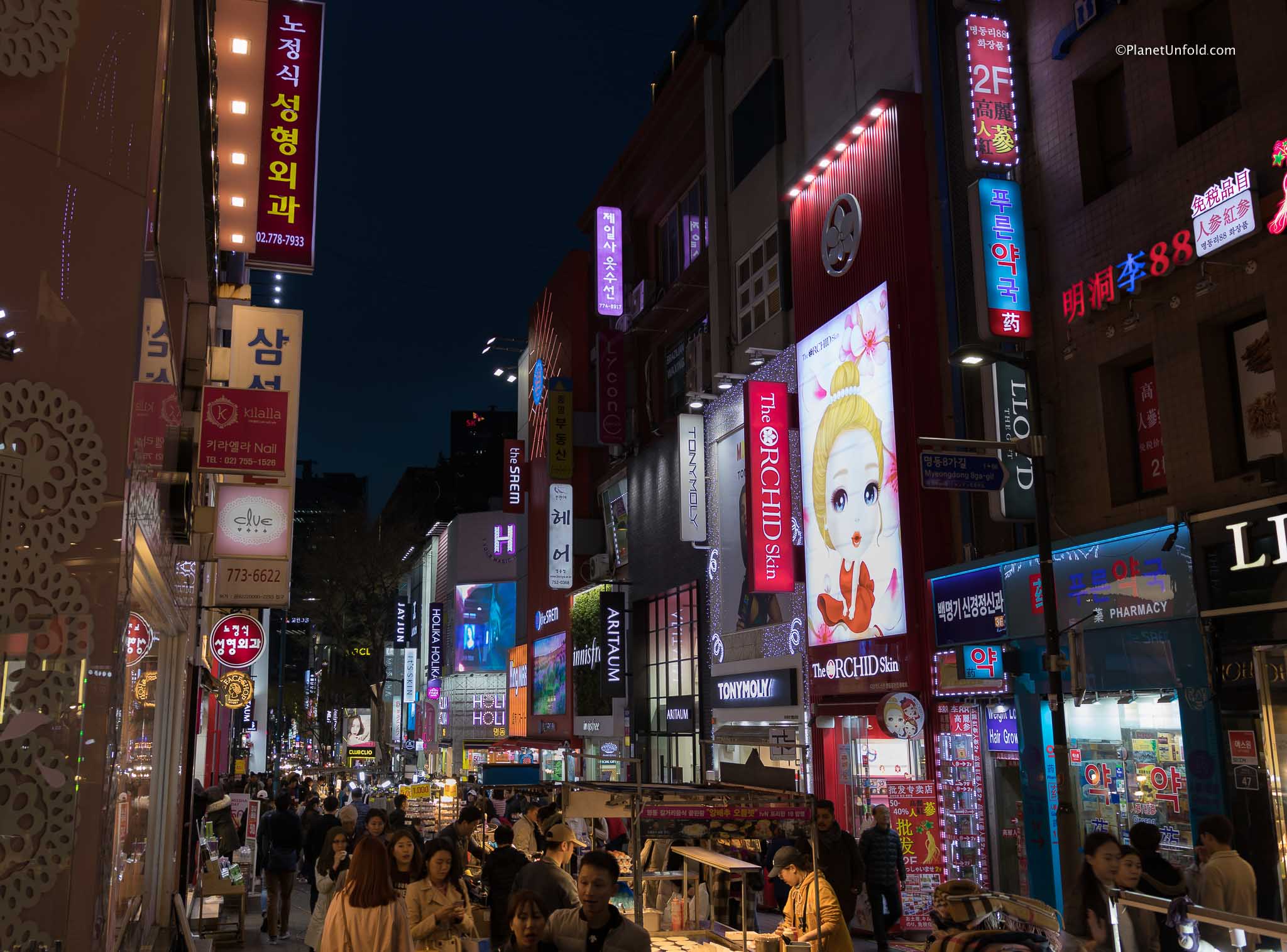 Myeongdong Street Seoul