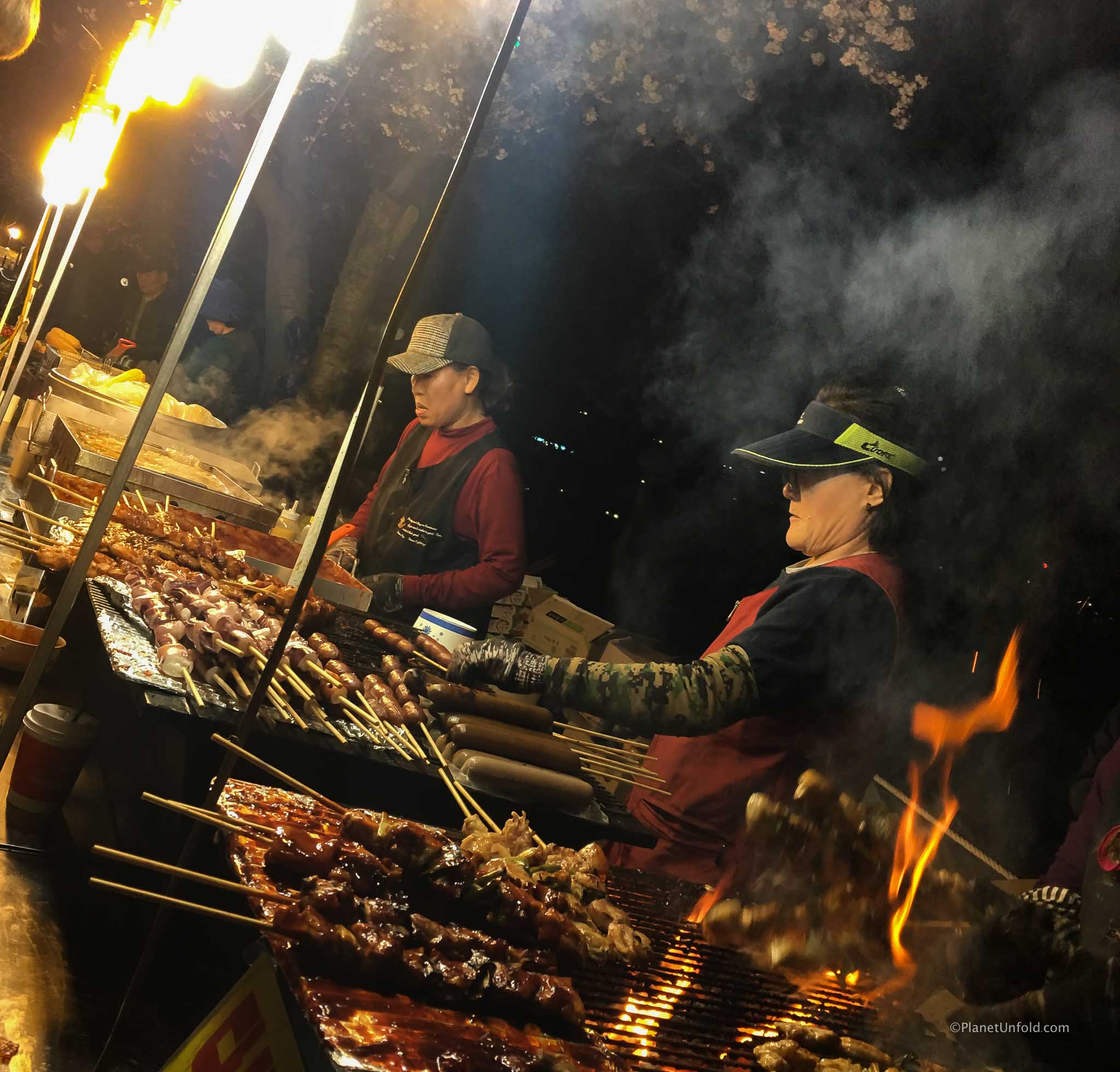 Street food-Yeouido Park Seoul