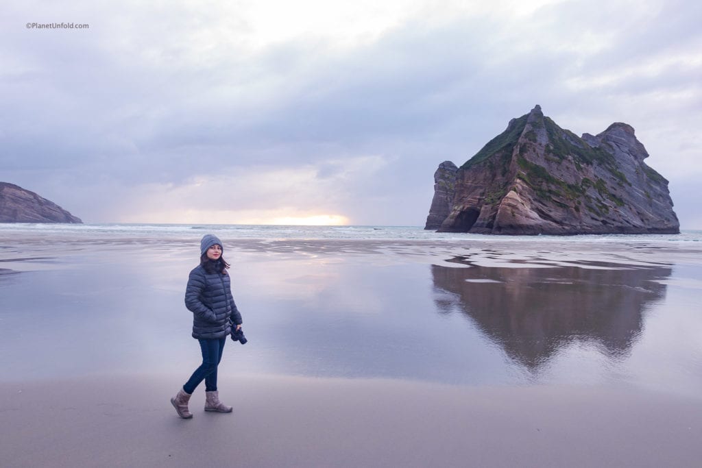 Wharariki Beach
